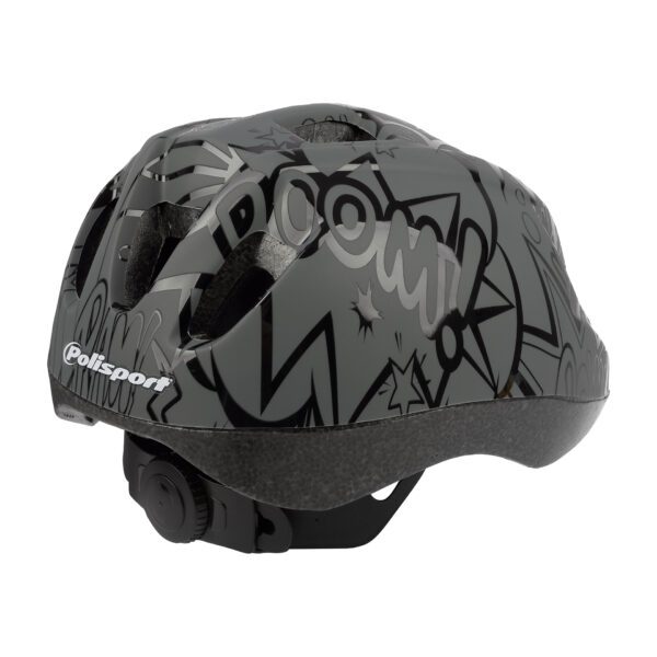 Polisport Kinder Helm B.D.Balloons  grijs/zwart
