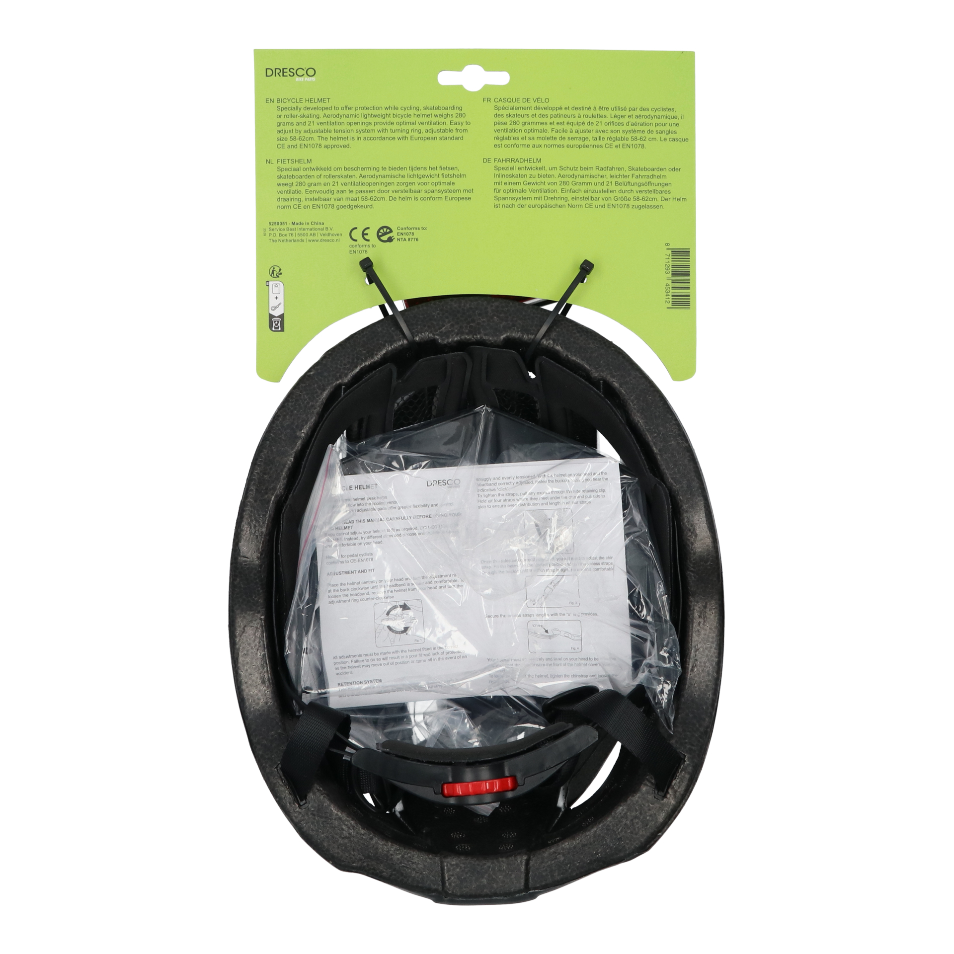Dresco Fietshelm maat L - Afbeelding 5